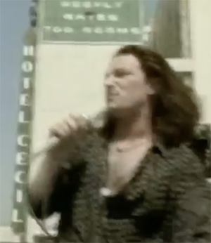 Bono at Hotel Cecil